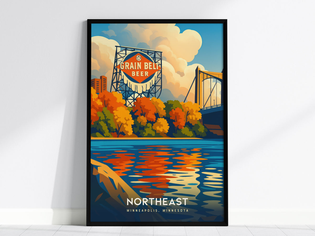 Minnesota Gallery Wall | Gooseberry Falls & Grand Marais | Set of 8 Matching Framed Prints