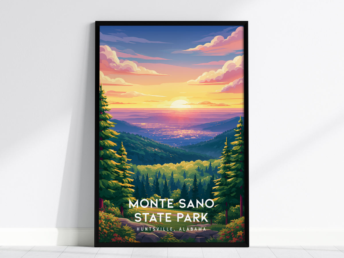 Alabama Travel Collection | Gallery Wall Set of 5 | Framed Print Set | Pen & Ink