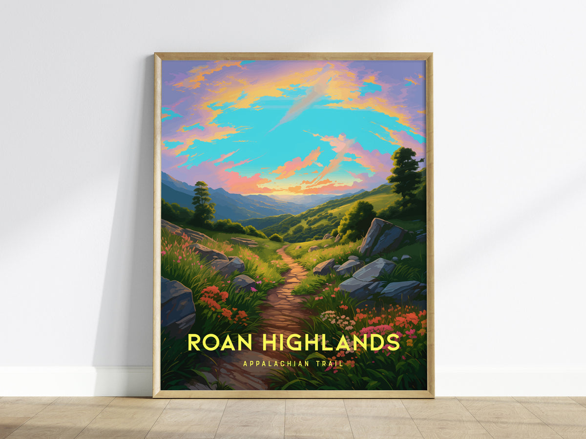North Carolina Gallery Wall | Outer Banks, Roan Highlands & Asheville | Set of 3 Framed Prints