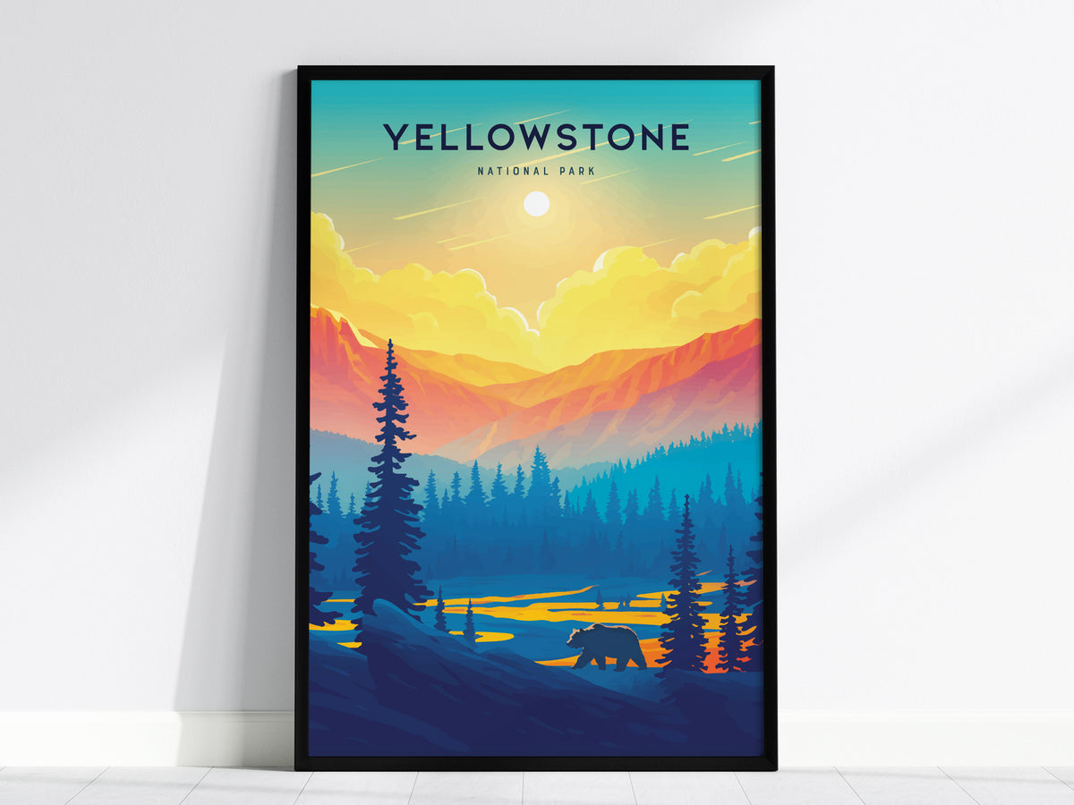 National Parks Gallery Wall | Pick 8 Framed or Unframed Set