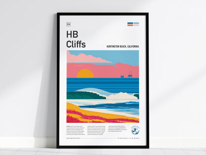 Los Angeles Travel Gallery Wall | Set of 4 | Matching Framed Wall Decor