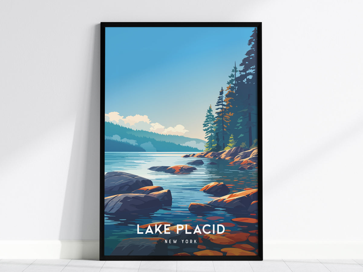 Ski Run Collection | Gallery Wall Set of 3 | Framed Art Set | Multi Piece Wall Art