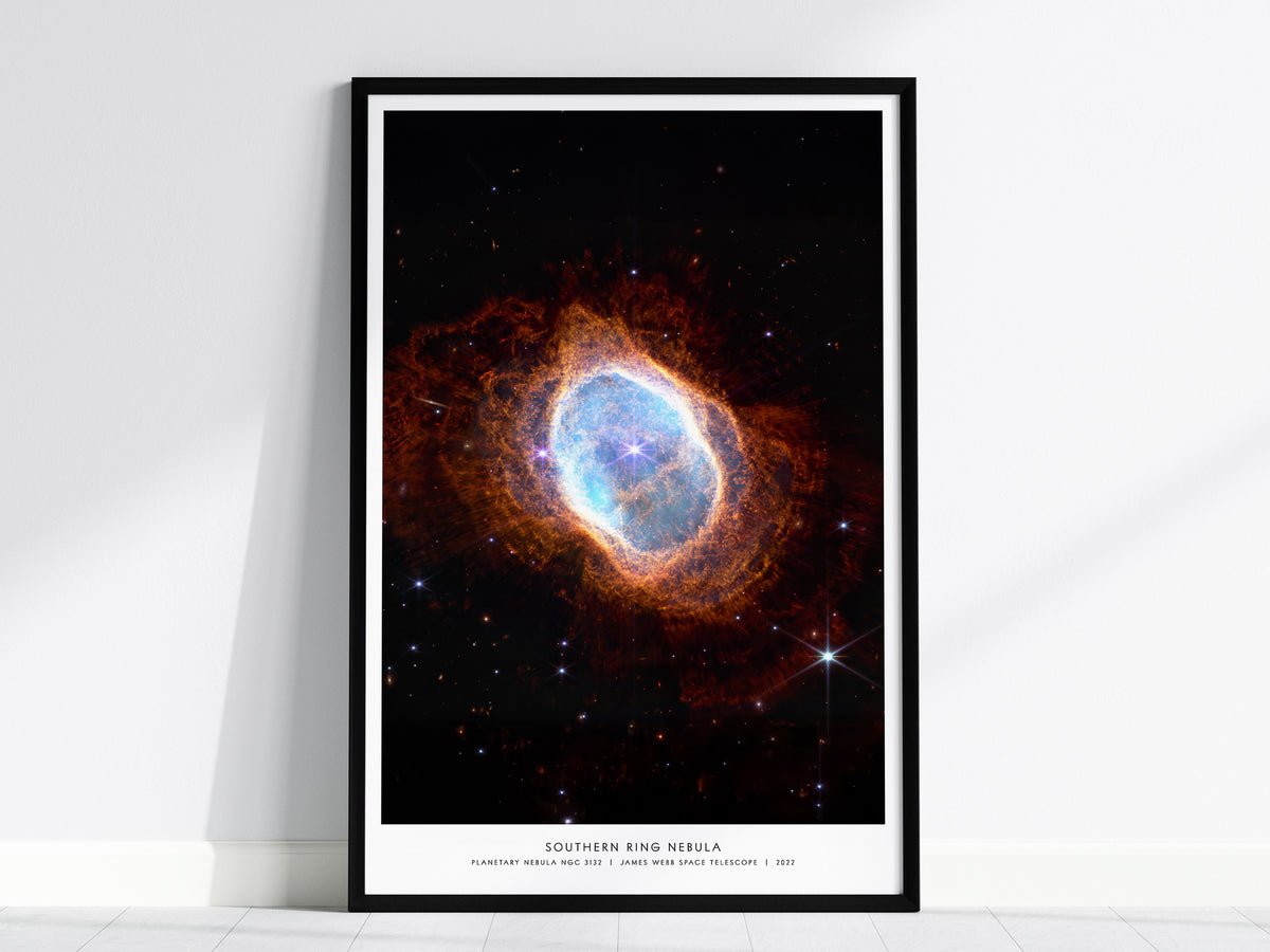 James Webb Space Telescope Gallery Wall | Set of 8 | Space Art Prints | Large Wall Set