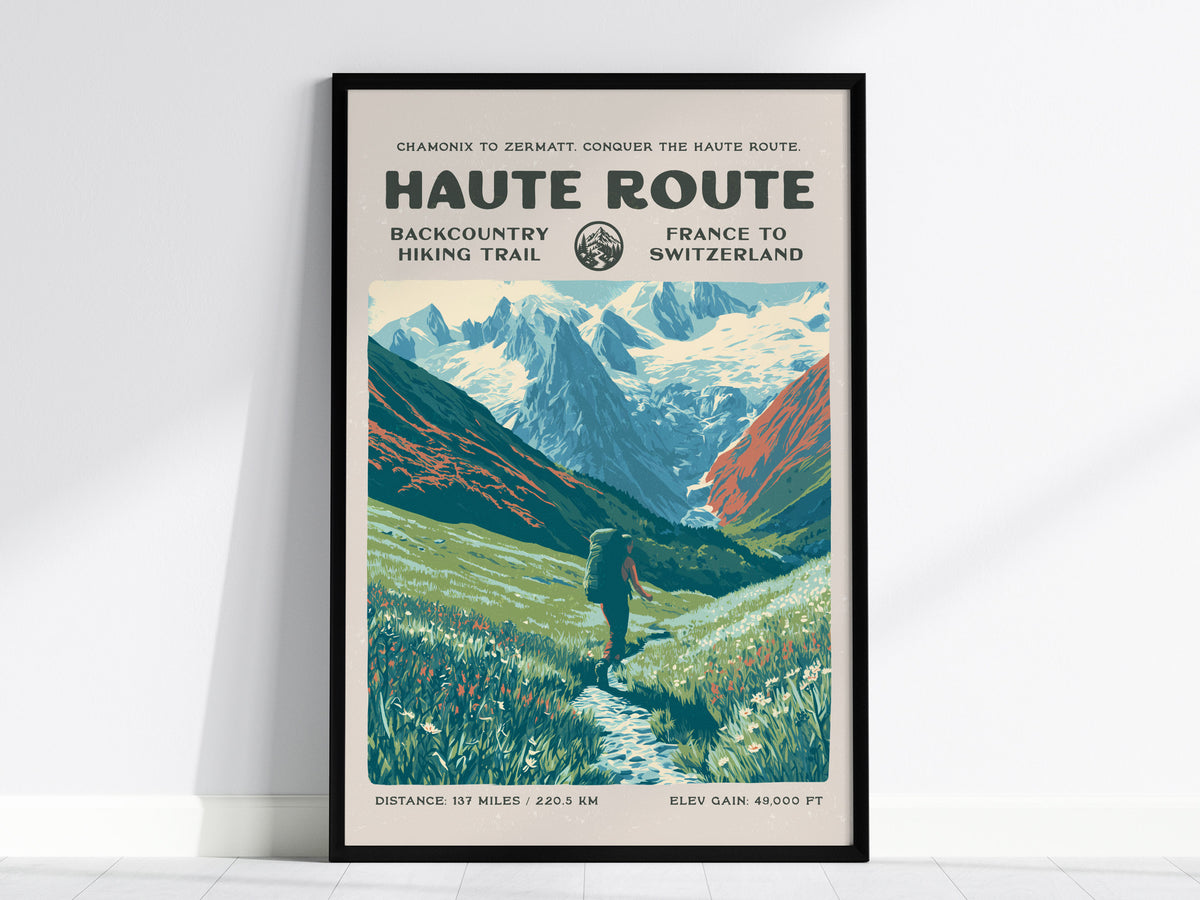 Hiking Trails Collection | Gallery Wall Set of 8 | Ready to Hang Gallery Wall | Wall Art Bundle