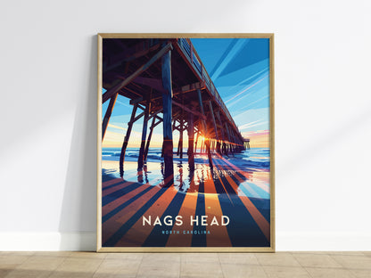North Carolina Gallery Wall | Boone & Cape Lookout | Set of 8 Framed Prints