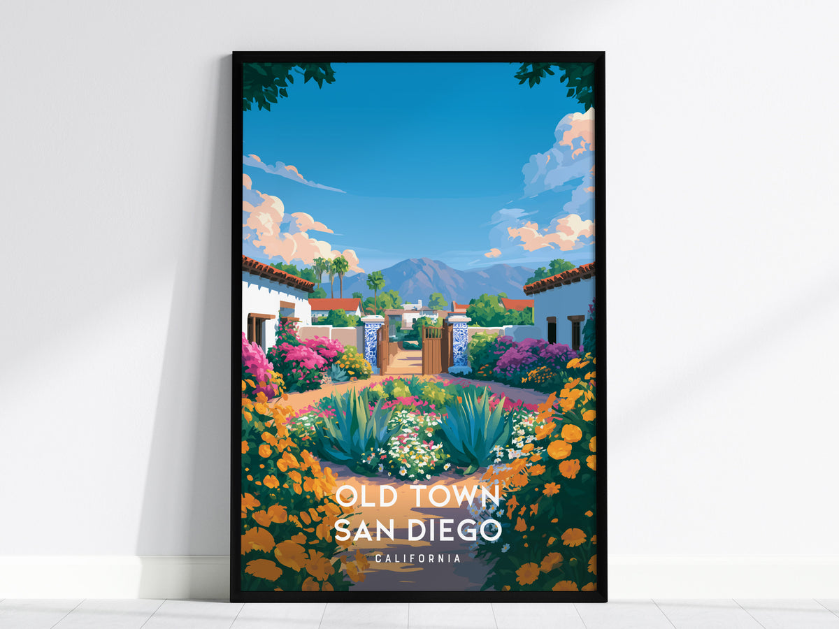 California Travel Collection | Gallery Wall Set of 4 | Curated Gallery Wall | Framed Print Set