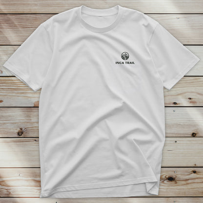 Inca Trail Hiking T-Shirt | Hiker Gift | Ancient Path Machu Picchu — front of the t-shirt