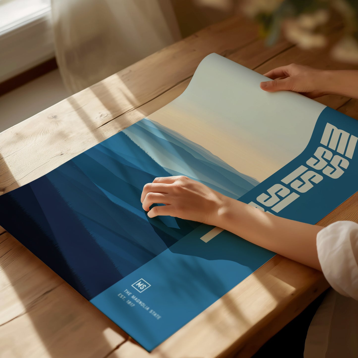 Mississippi Poster | Magnolia State Wall Art