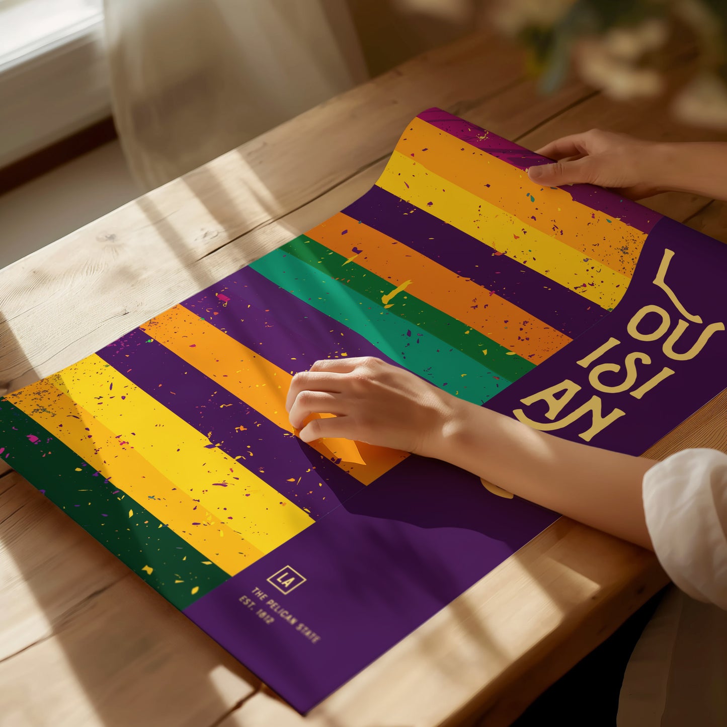 Louisiana Poster | The Pelican State Wall Art