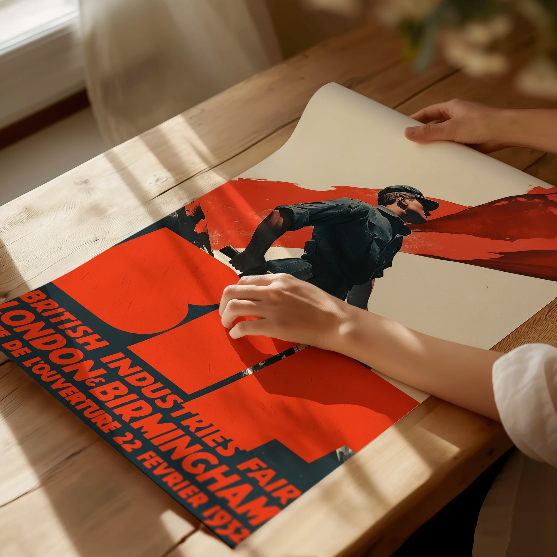 British Industries Fair Poster | Vintage 1932 BIF Industrial Art Deco Wall Art