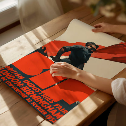 British Industries Fair Poster | Vintage 1932 BIF Industrial Art Deco Wall Art