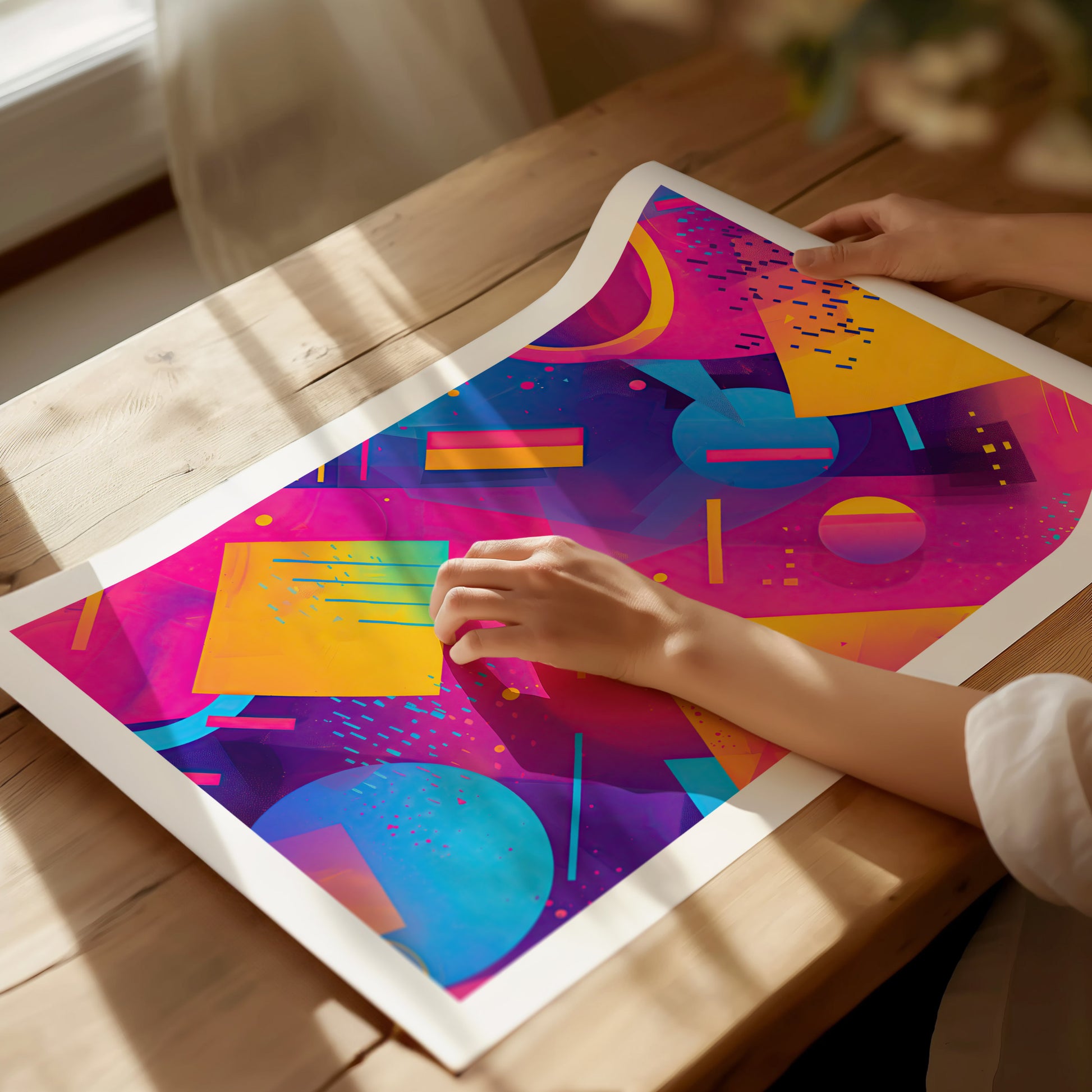 Synthwave Poster | 80s Retrowave Art | Neon Aesthetic Wall Decor