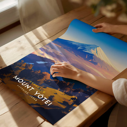 Mount Yotei Poster | Hokkaido Japan Mountain Wall Art