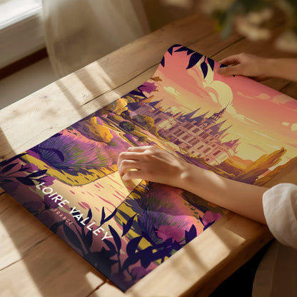 Loire Valley Poster | France Chateau Wall Art Print