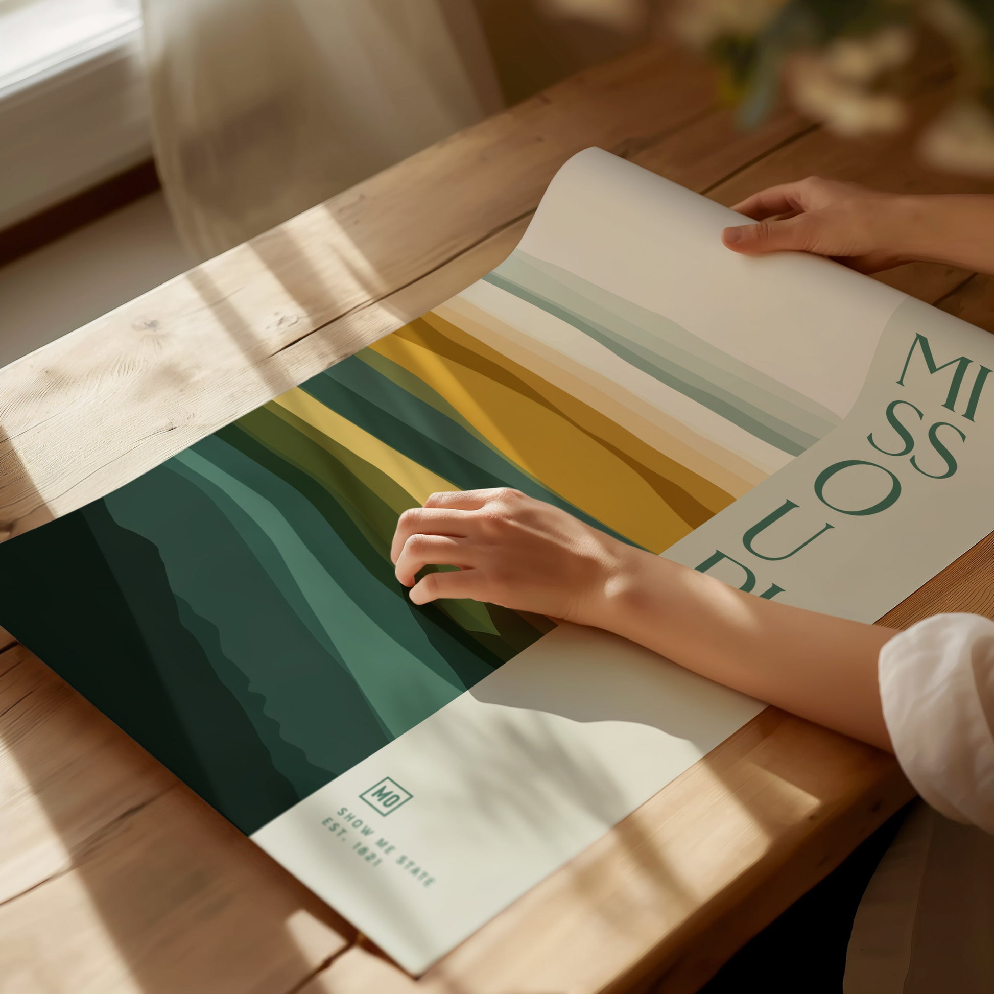 Missouri Poster | The Show Me State Wall Art