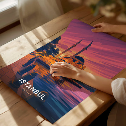 Ortakoy Mosque Istanbul Poster | Bosphorus Bridge Wall Art