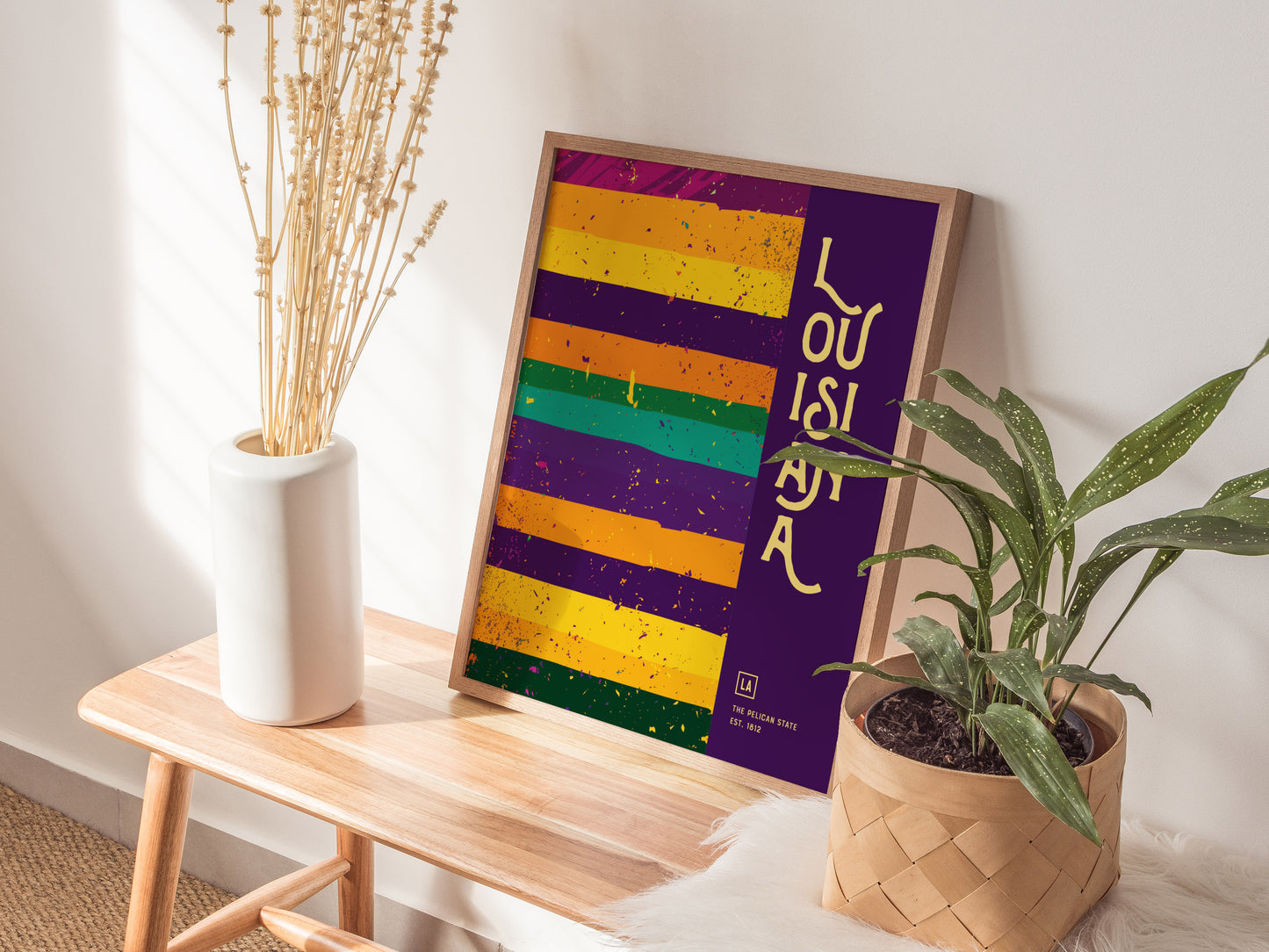 Louisiana Poster | The Pelican State Wall Art