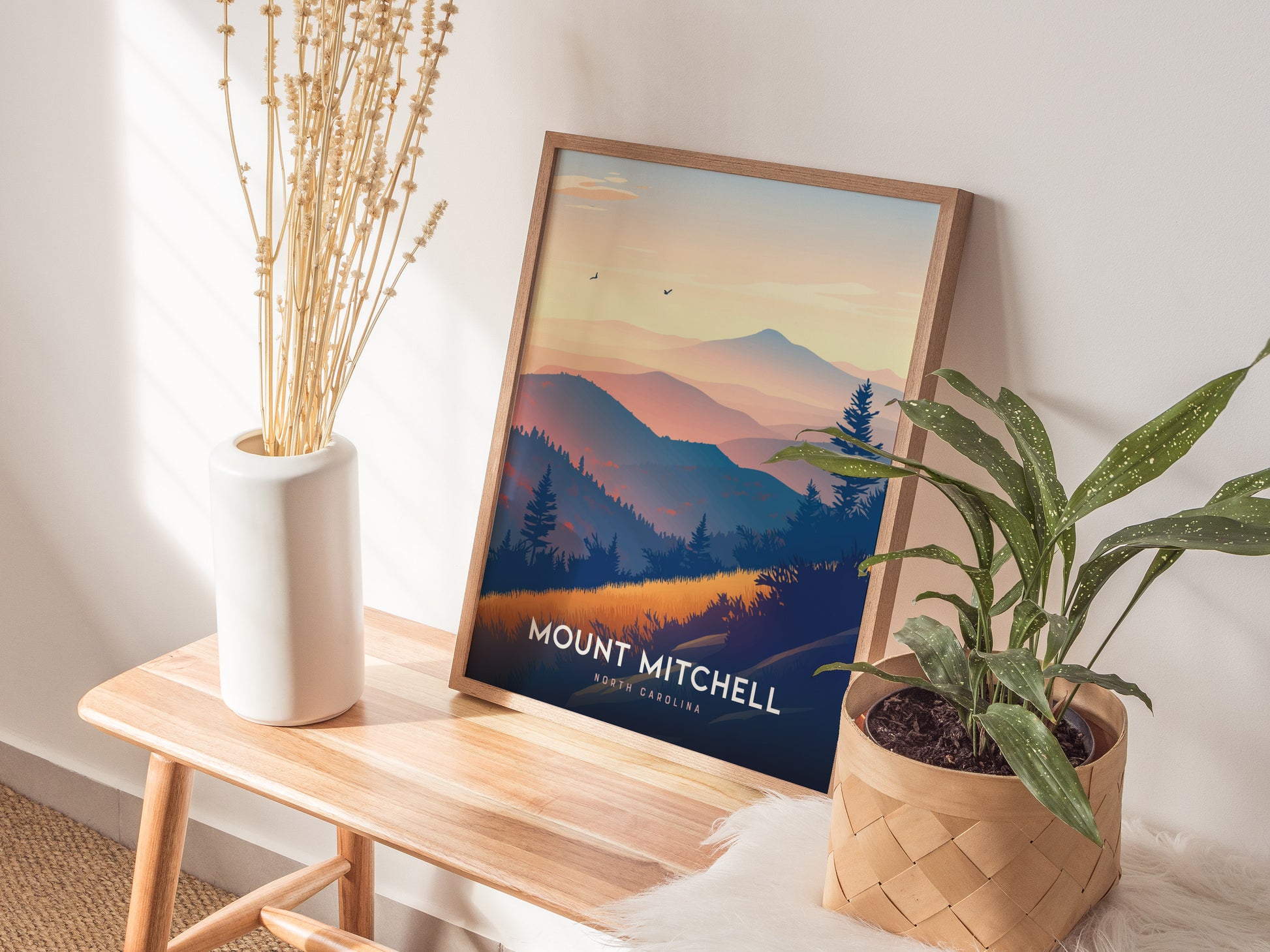 Mount Mitchell Poster | North Carolina Blue Ridge Wall Art
