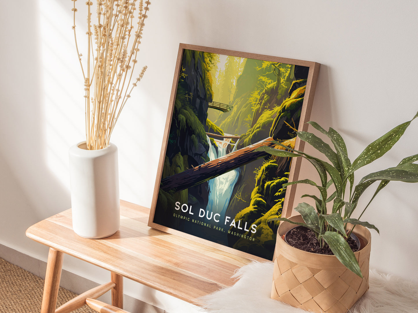 Sol Duc Falls Poster | Olympic National Park Wall Art