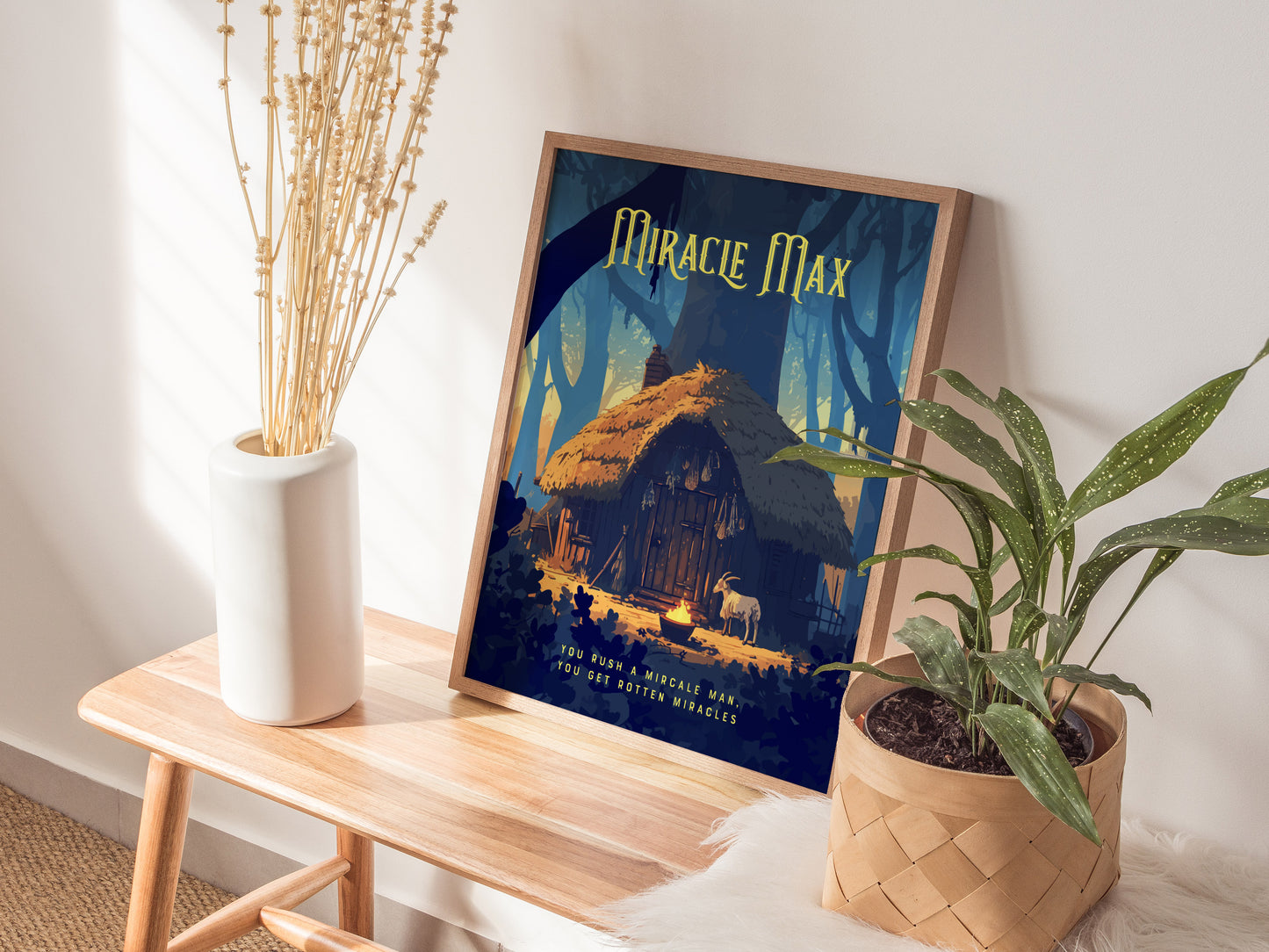 Miracle Max Poster | Princess Bride Fan Art Wall Print