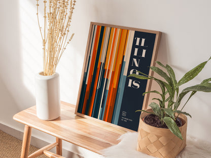 Illinois Poster | The Prairie State Wall Art