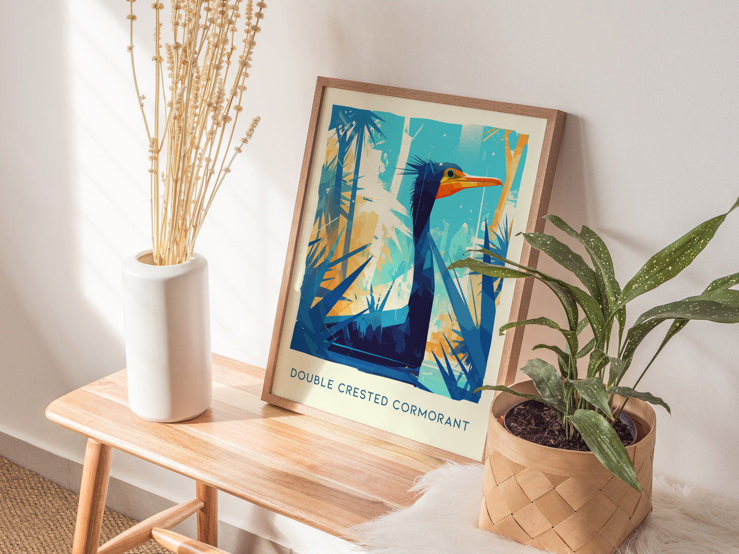 Cormorant Audubon Print | Florida Bird Lover Wall Art | Framed or Unframed