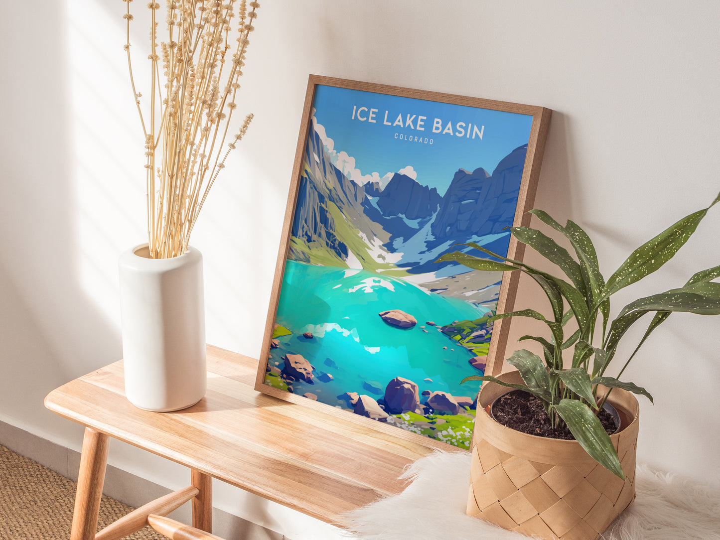 Ice Lake Basin Poster | Colorado Alpine Lake Wall Art