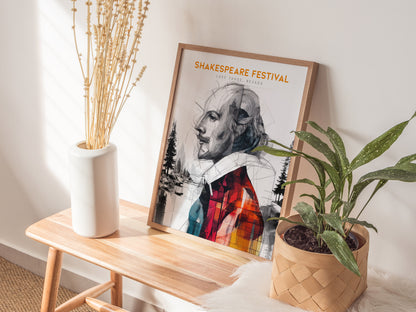 Lake Tahoe Shakespeare Festival Poster | Sand Harbor Nevada Wall Art