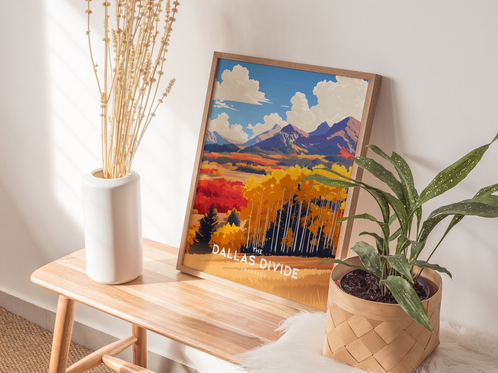 Dallas Divide Poster | Colorado Landscape Wall Art