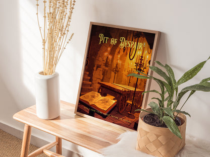 Pit of Despair Poster | Princess Bride Movie Fan Art Print