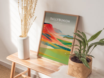 Ballybunion, Ireland Poster | Links Poster & Golfer Gift Wall Art — styled in a modern interior