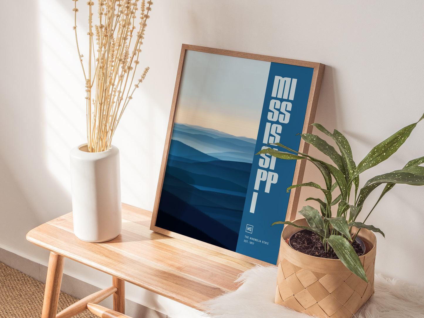 Mississippi Poster | Magnolia State Wall Art