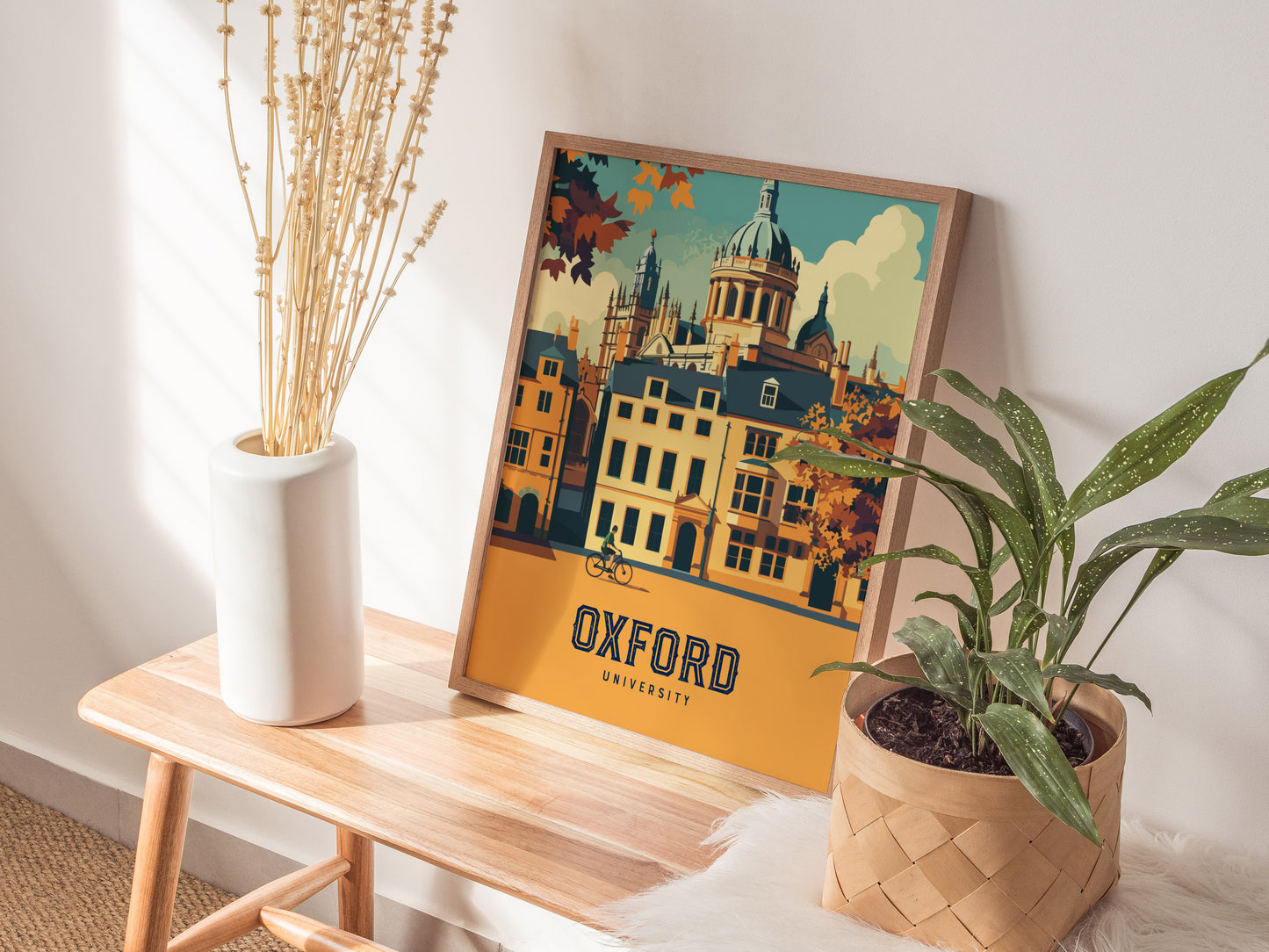 Oxford University Poster | Oxford England Wall Art Print