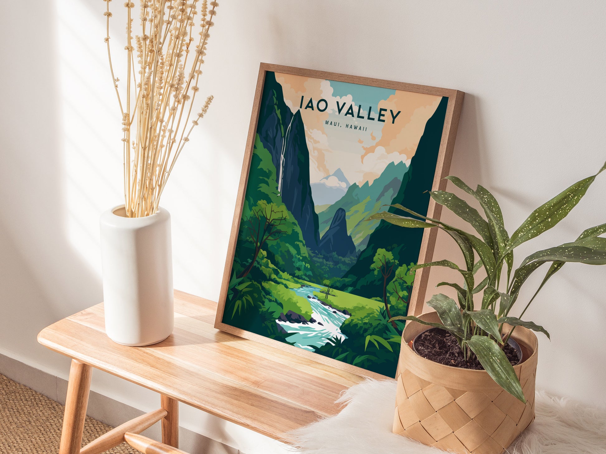 Iao Valley Needle Poster | Maui Hawaii Wall Art