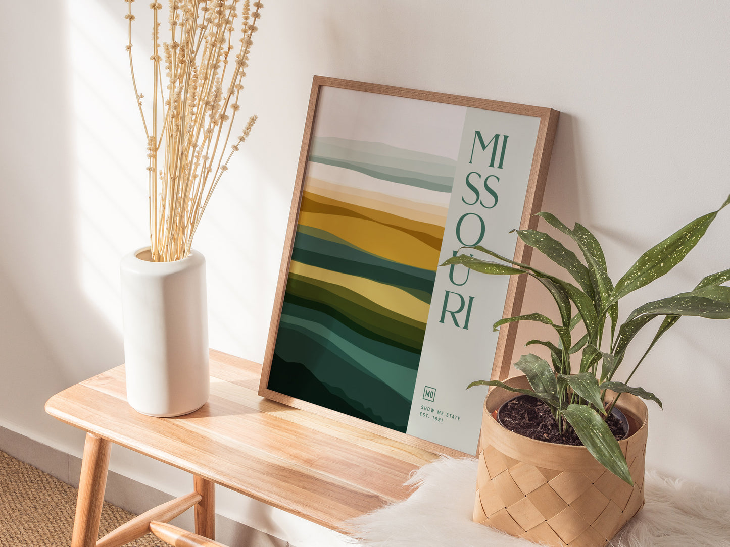 Missouri Poster | The Show Me State Wall Art