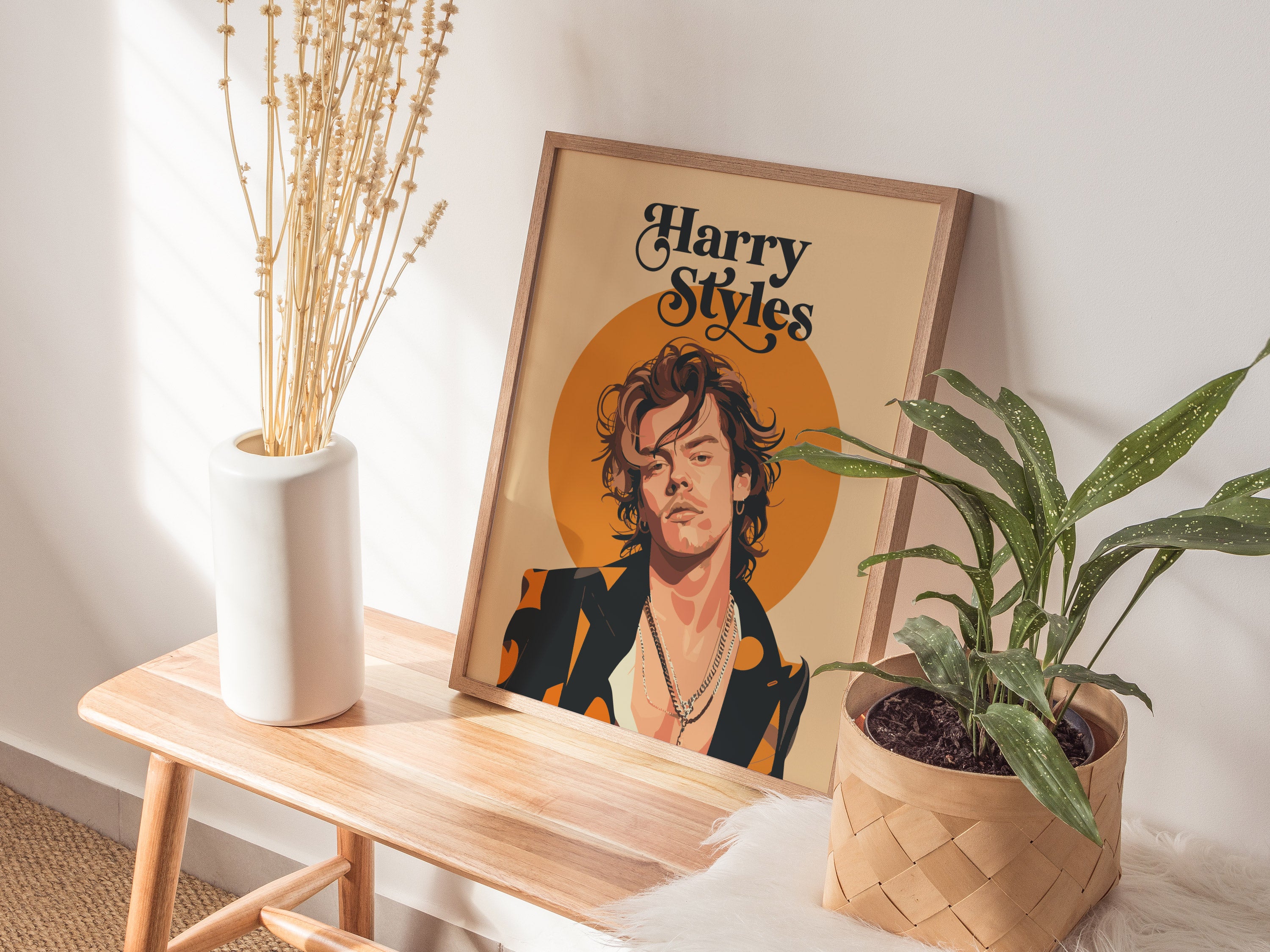 Harry Styles Poster | Pop Music Icon Wall Art | Swell Scenes