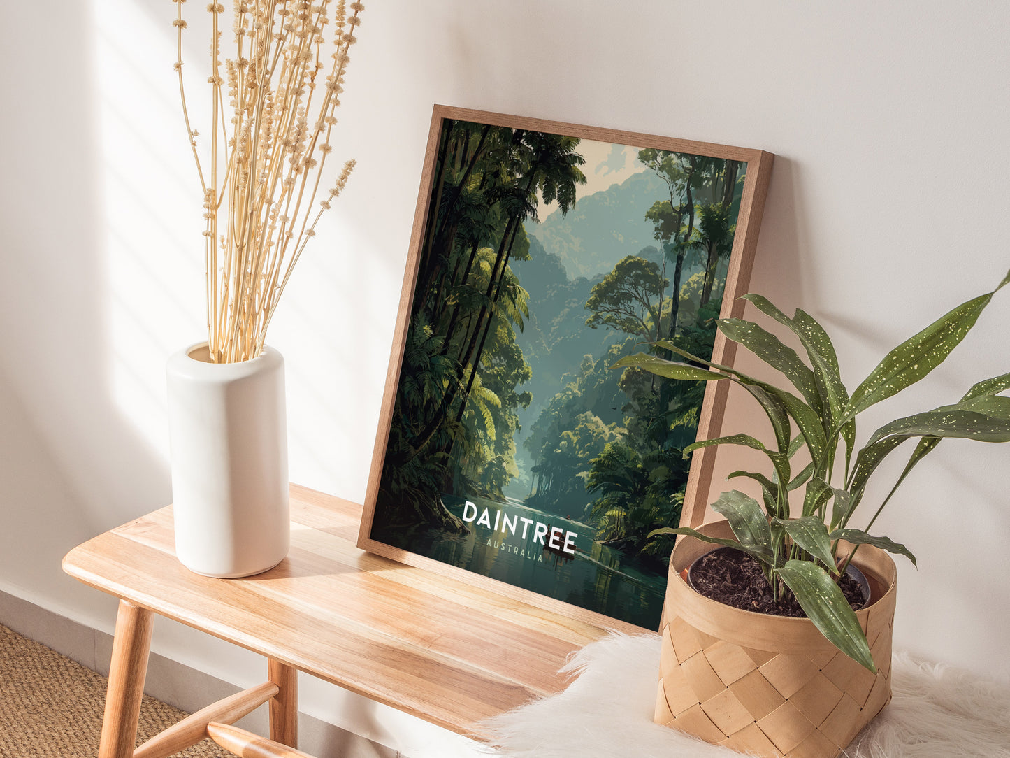 Daintree Rainforest Poster | Australia Tropical Travel Print Wall Art | Framed or Unframed
