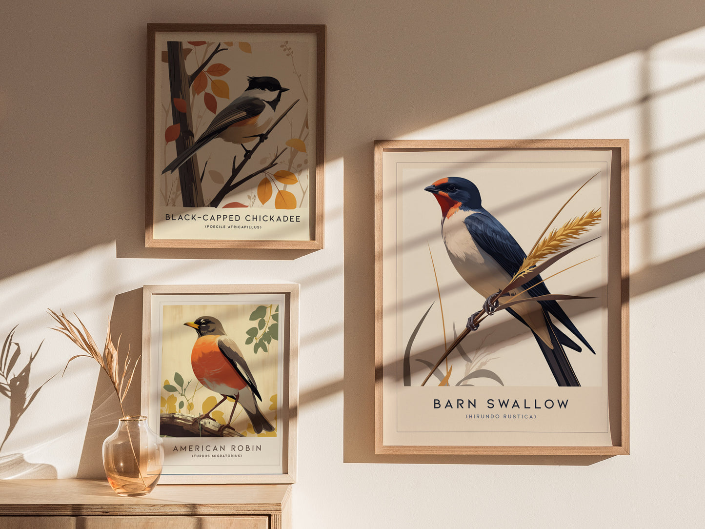 Barn Swallow Audubon Print | Bird Lover Wall Art | Framed or Unframed
