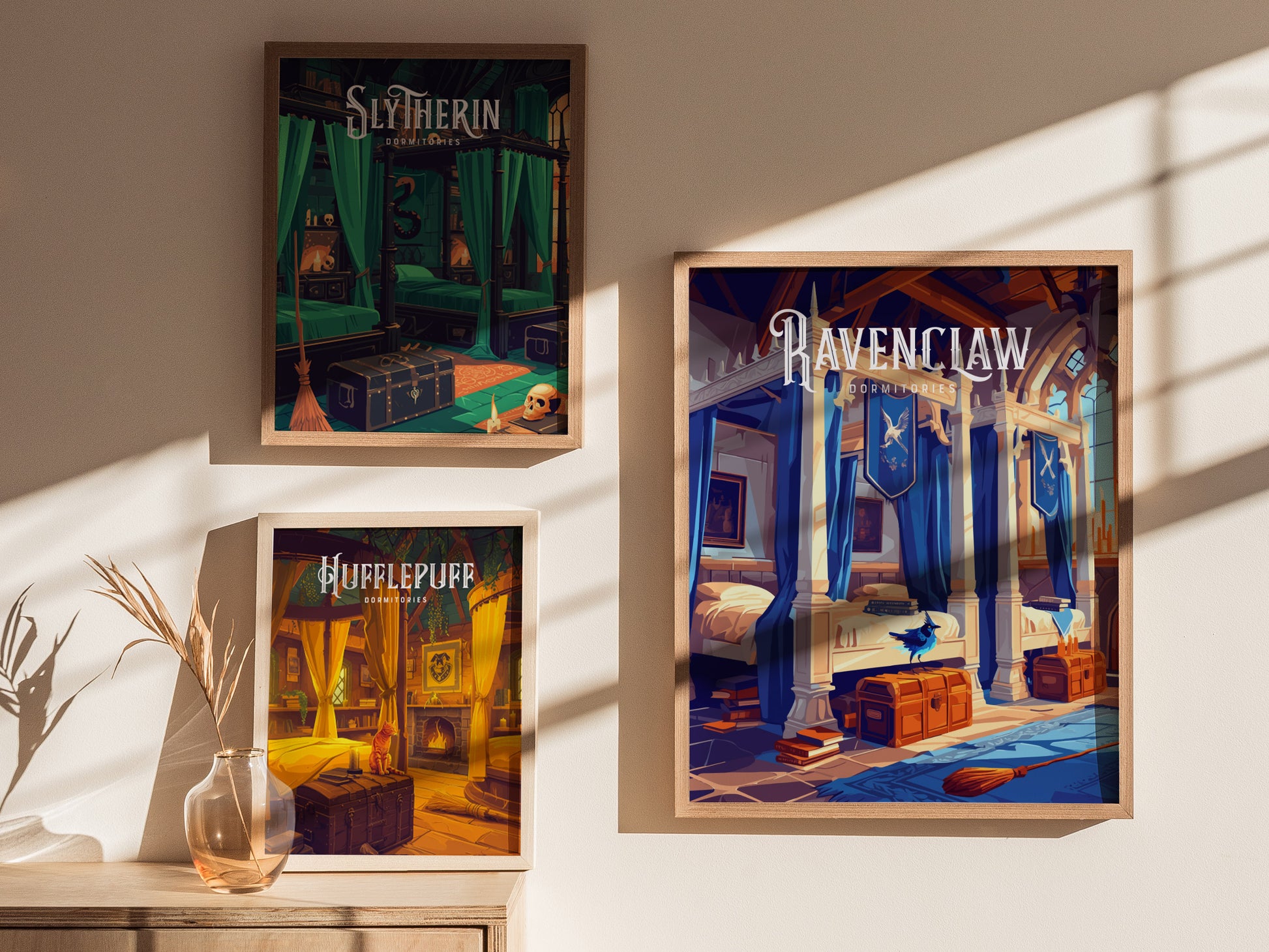 Ravenclaw Dormitories Poster | Trendy Hogwarts Wall Art