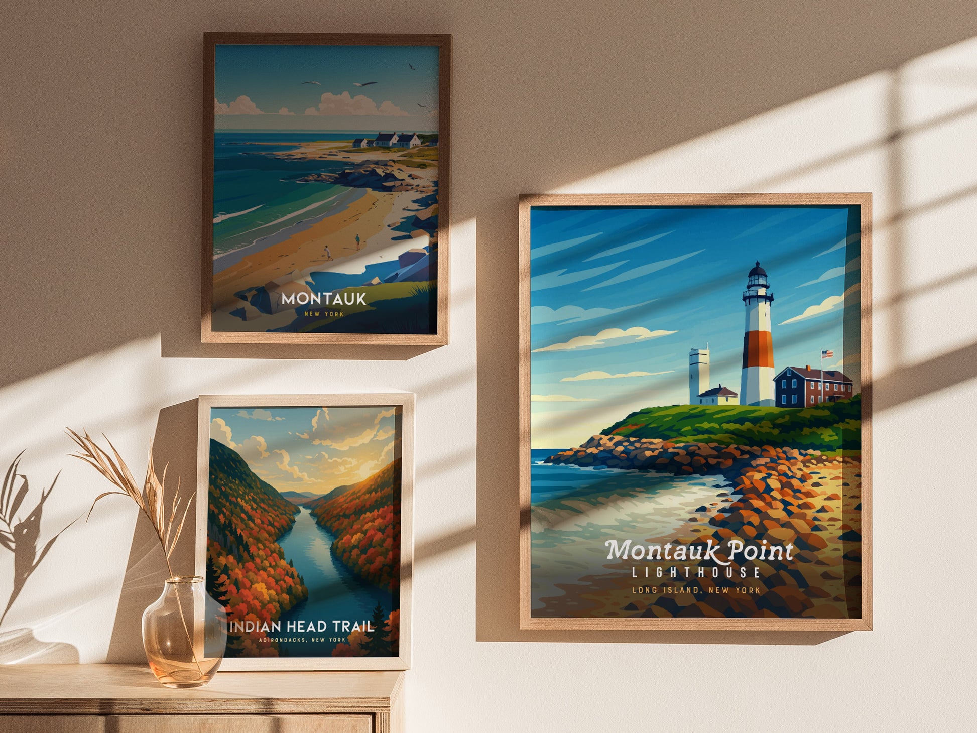 Montauk Point Lighthouse Poster | Long Island New York Wall Art
