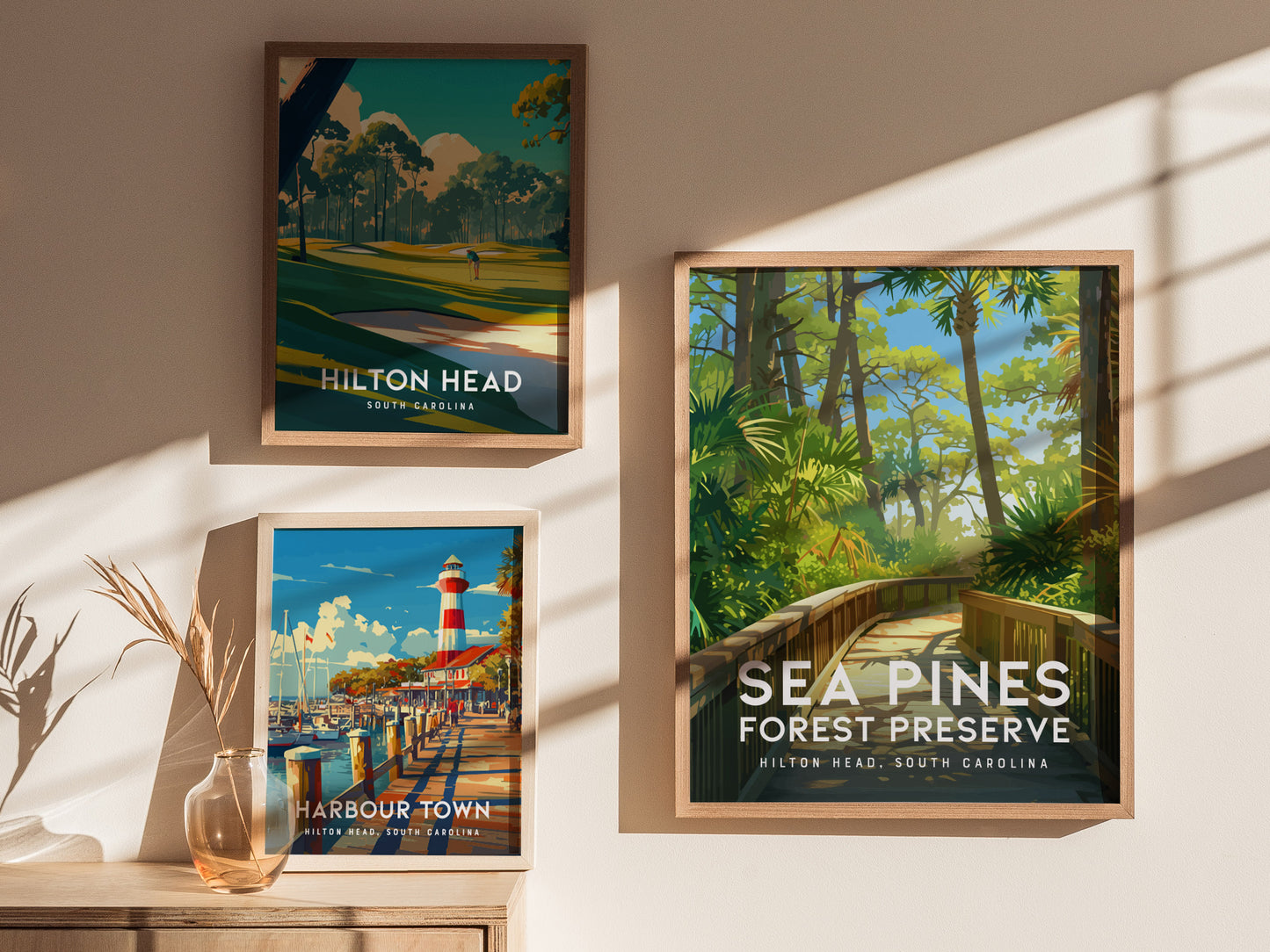 Sea Pines Forest Preserve Poster | Hilton Head Island SC Art