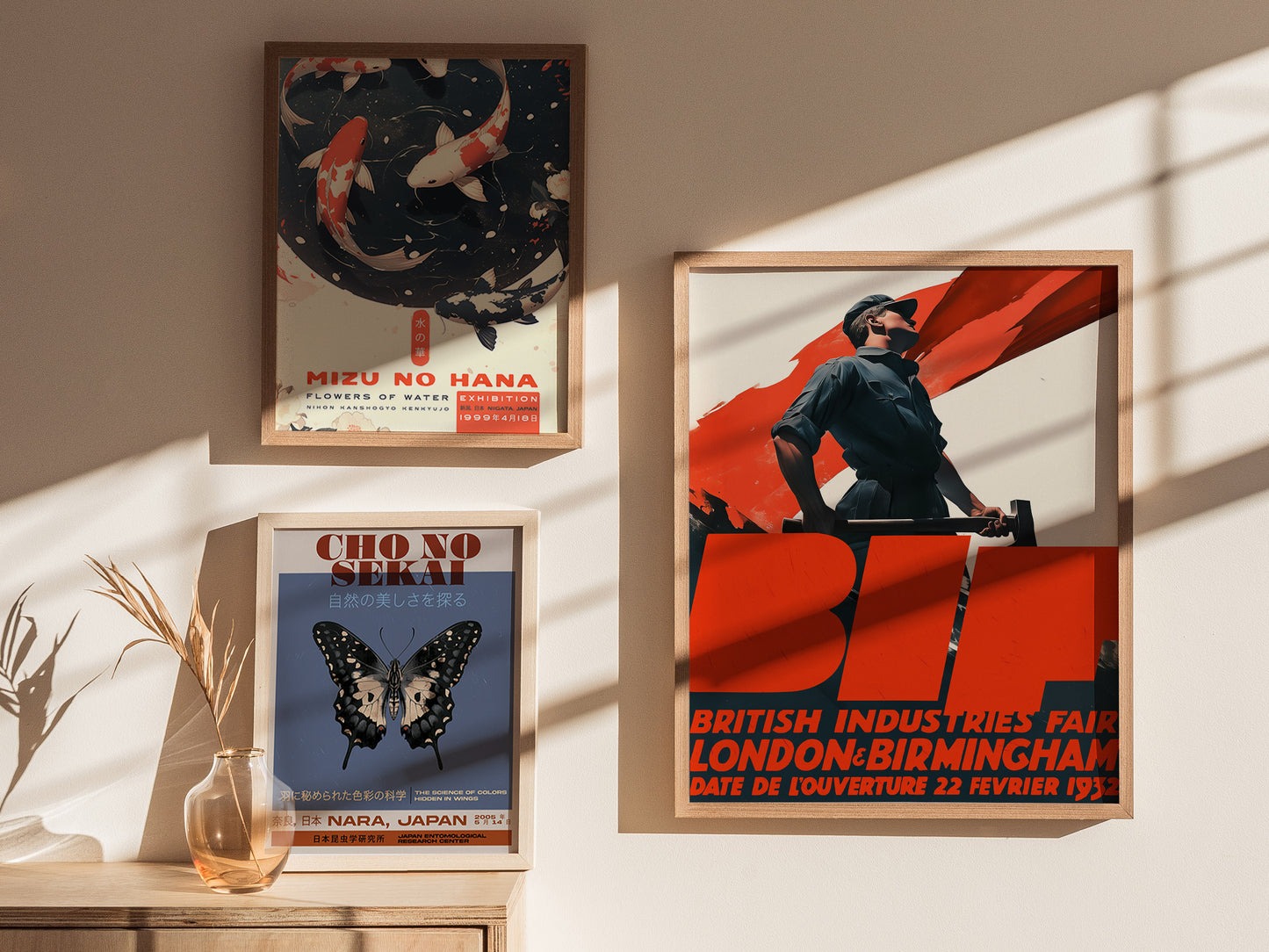 British Industries Fair Poster | Vintage 1932 BIF Industrial Art Deco Wall Art