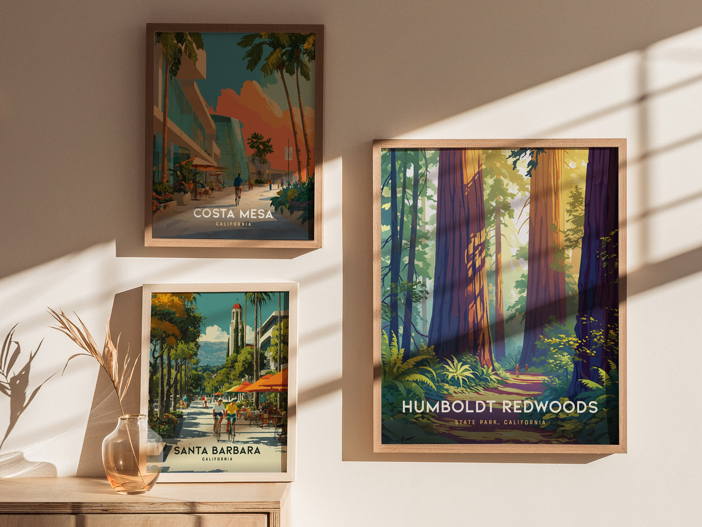 Humboldt Redwoods State Park Poster | Avenue of the Giants Wall Art