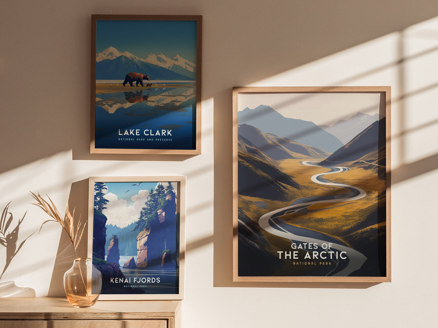 Gates of the Arctic Poster | Alaska National Park Wall Art | Framed or Unframed