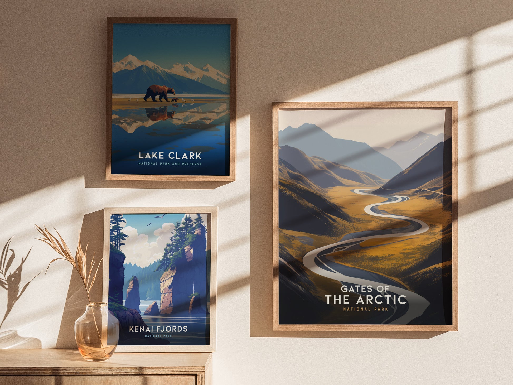 Gates of the Arctic Poster | Alaska National Park Wall Art | Framed or Unframed