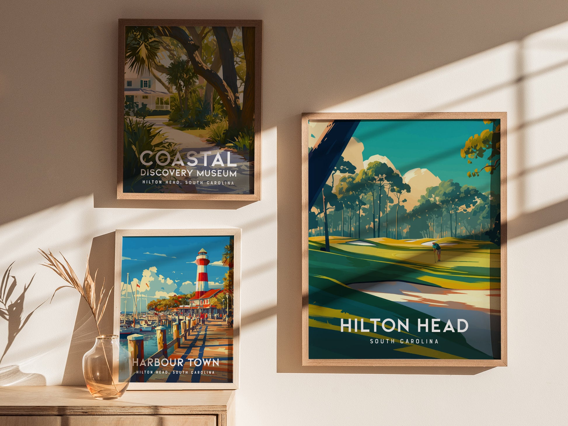 Hilton Head Island Golf Poster | South Carolina Wall Art