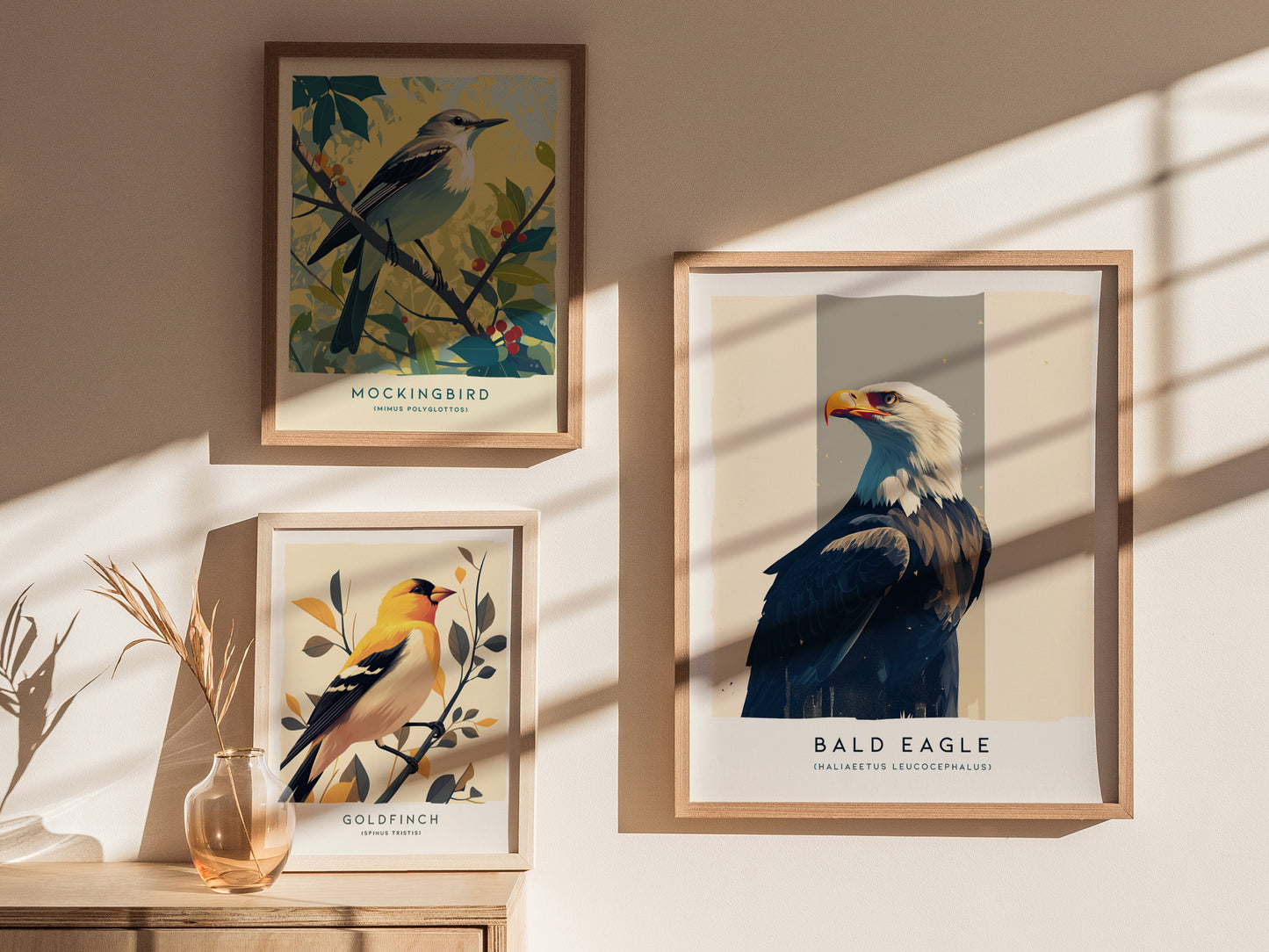 Bald Eagle Audubon Print | Bird of Prey American Wildlife Wall Art | Framed or Unframed