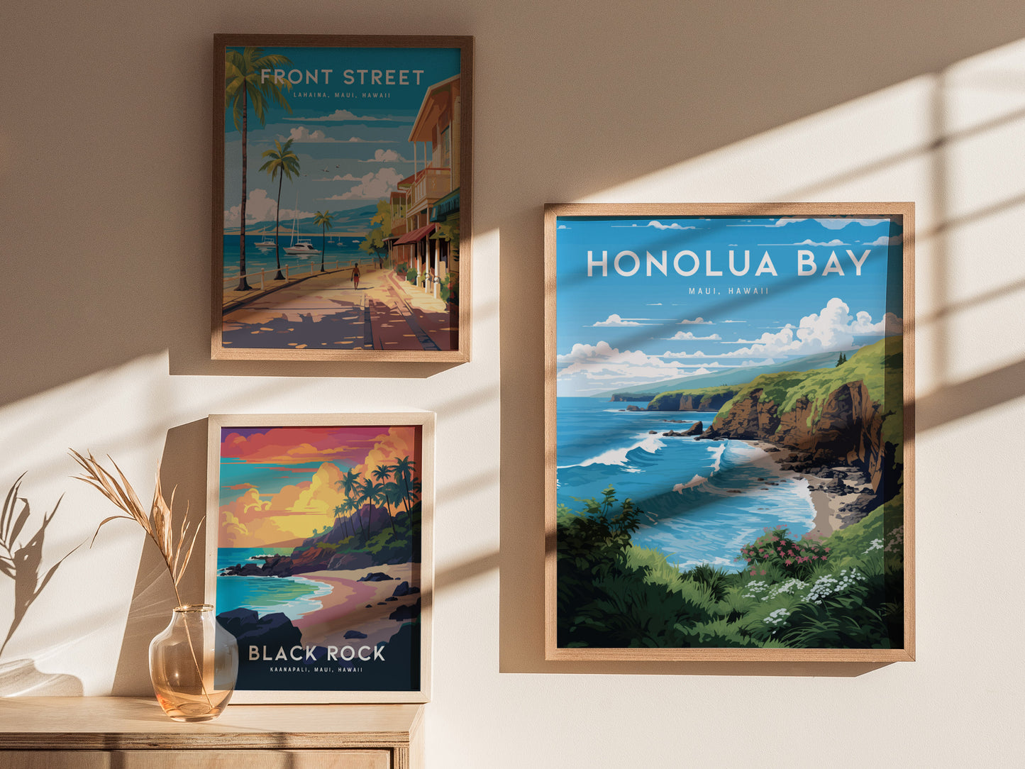 Honolua Bay Poster | West Maui Hawaii Coastal Wall Art