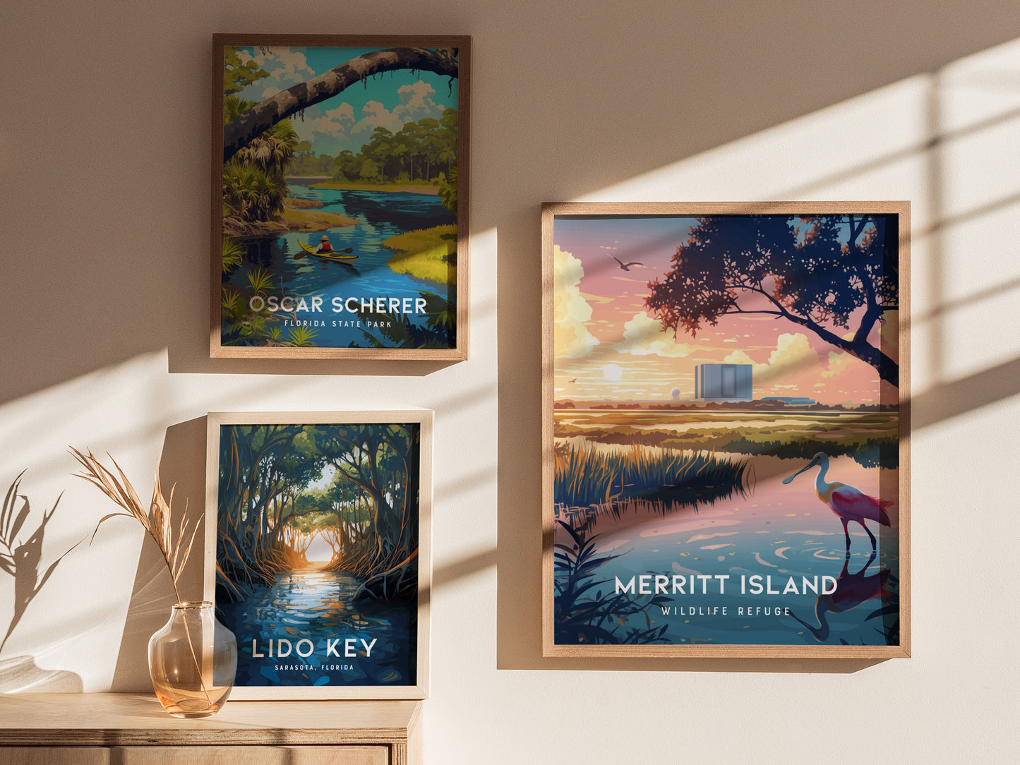 Merritt Island National Wildlife Refuge Poster | Space Coast Art