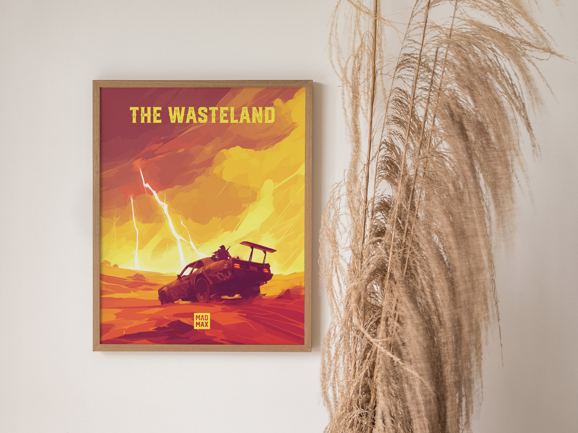 Mad Max Poster | Wasteland Fury Road Fan Art | Road Warrior Movie Gift